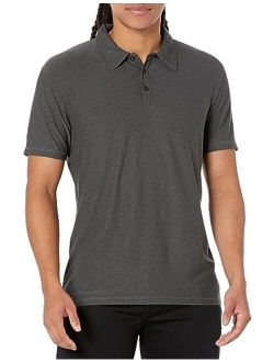 True Classic Active Polo Shirts for Men, Premium Fitted Golf Shirts for Men. Mens Polo Shirts Short Sleeve.