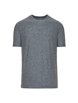 True Classic Active Quick Dry Crew Neck Mens T Shirt, Premium Fitted Athletic T Shirts Shirts for Men