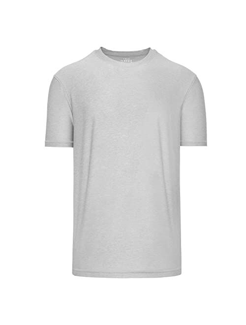 True Classic Active Quick Dry Crew Neck Mens T Shirt, Premium Fitted Athletic T Shirts Shirts for Men