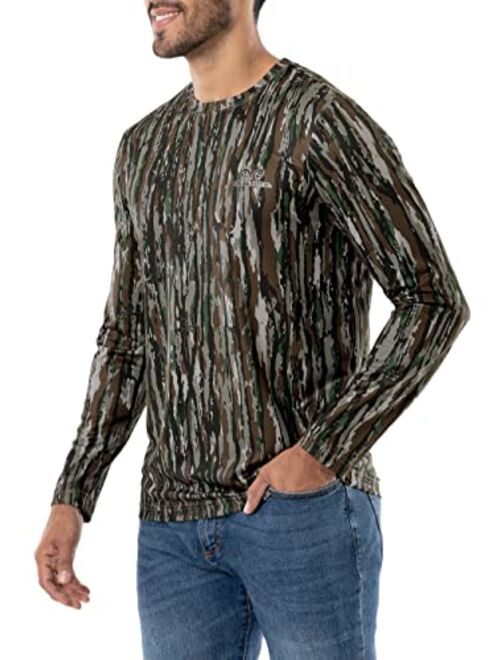 Realtree Men's 2 Pack Long Sleeve Performance Tees