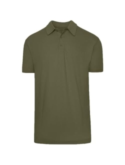 True Classic Polo Shirts for Men, Premium Fitted Golf Shirts for Men and Mens Polo Shirts Short Sleeve