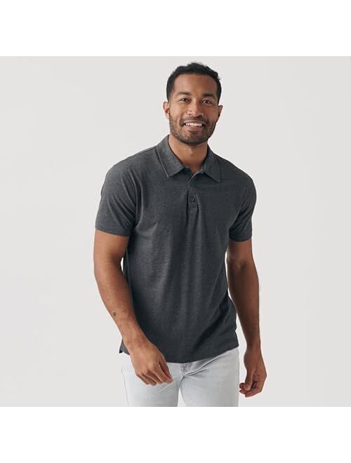 True Classic Polo Shirts for Men, Premium Fitted Golf Shirts for Men and Mens Polo Shirts Short Sleeve