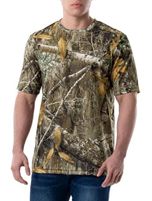 Realtree Men's 2 Pack Short Sleeve Performance Tees