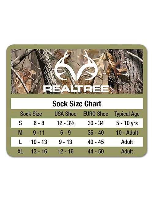 Realtree Men's Ultra-dri Casual Crew Socks 2 Pack