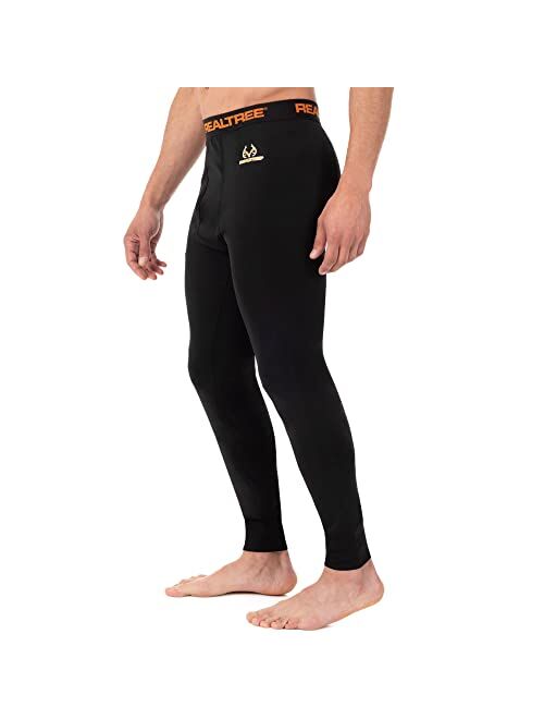 Realtree Men's Fitted Baselayer Thermal Underwear Bottom