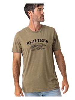 Men's Hunting Graphic Short Sleeve Shirts for Deer, Elk, Turkey and Duck