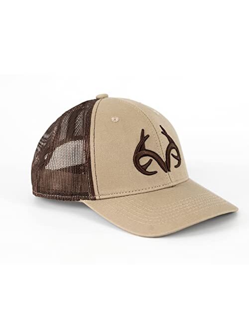 Realtree Camo Trucker Mesh Back Baseball Cap Hats for Hunting, Fishing, Hiking and Outdoors