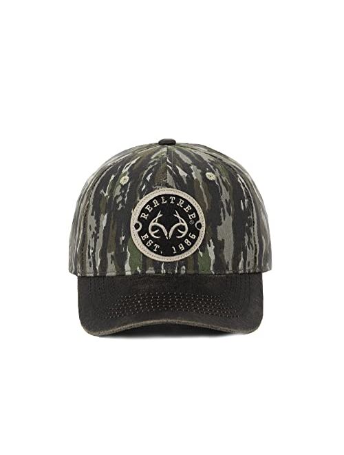 Realtree Camo Trucker Mesh Back Baseball Cap Hats for Hunting, Fishing, Hiking and Outdoors