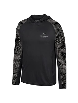 Men's Fishing Camo Sun Protection UV UPF 50  Long Sleeve Shirts and Hoodies Running Hiking Quick Dry