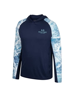 Men's Fishing Camo Sun Protection UV UPF 50  Long Sleeve Shirts and Hoodies Running Hiking Quick Dry