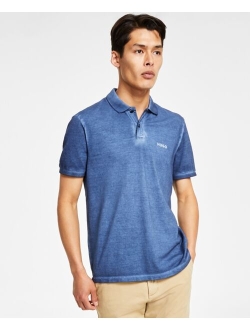 HUGO BY HUGO BOSS Domares Men's Cotton Regular-Fit Polo Shirt