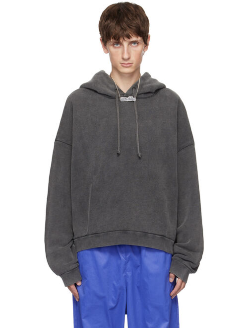 Acne Studios Gray Faded Hoodie