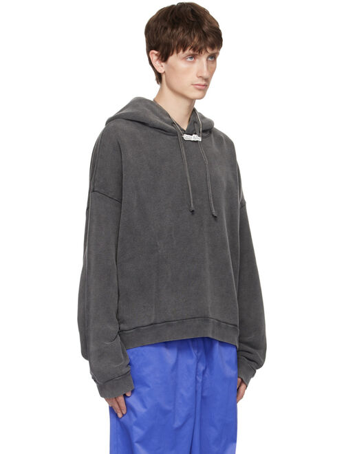 Acne Studios Gray Faded Hoodie