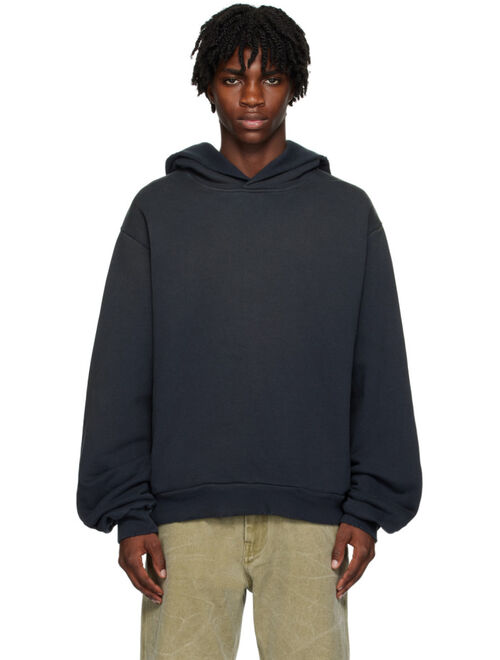 Acne Studios Black Faded Hoodie