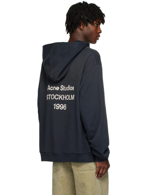 Acne Studios Black Faded Hoodie