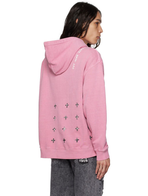 Ksubi Pink Autograph Biggie Hoodie