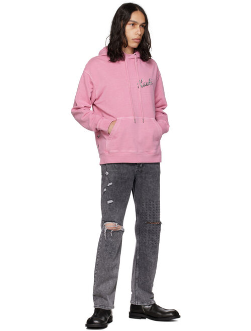 Ksubi Pink Autograph Biggie Hoodie