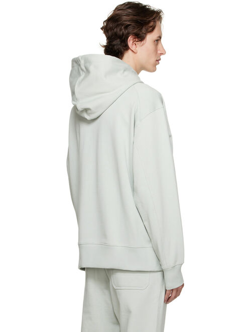 Y-3 Green Drop Shoulder Hoodie