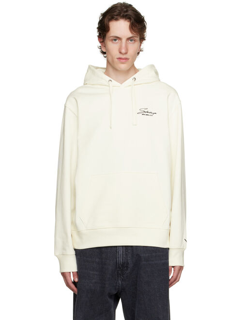 Saturdays NYC White Ditch Hoodie