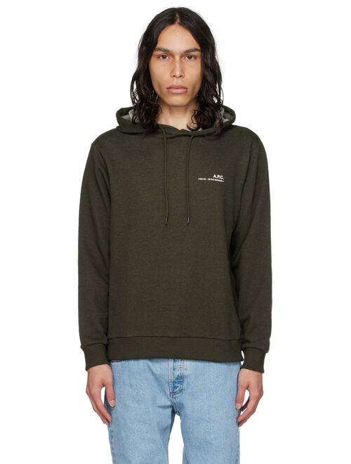 A.P.C. Khaki Item Hoodie