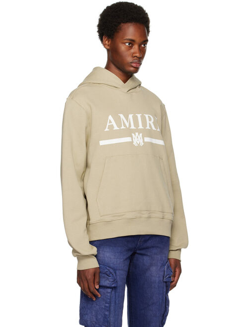 AMIRI Tan M.A. Bar Hoodie