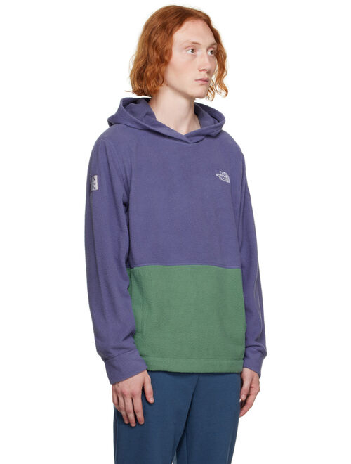 The North Face Blue Embroidered Hoodie