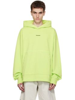 Acne Studios Green Bonded Hoodie