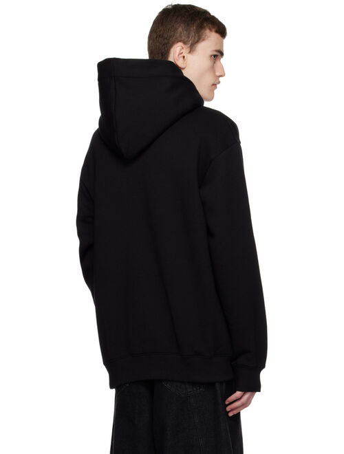 Feng Chen Wang Black Crewneck Hoodie