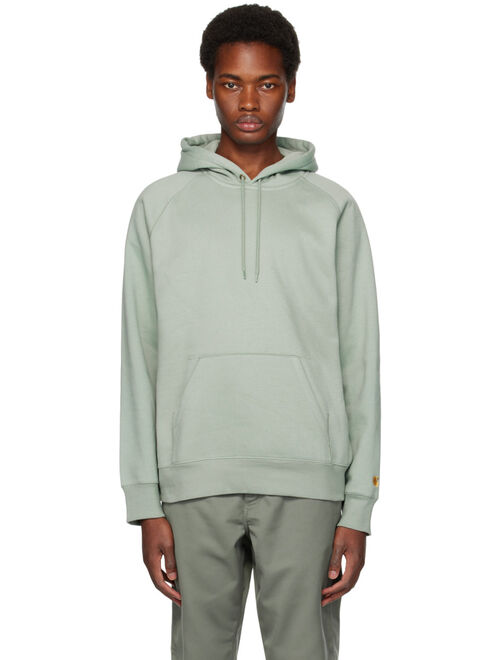 Carhartt Work In Progress Green Chase Hoodie