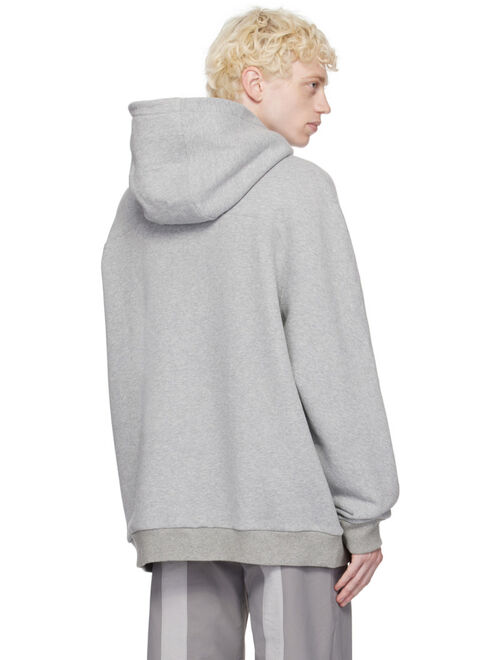 Uncertain Factor Gray Linebacker Hoodie