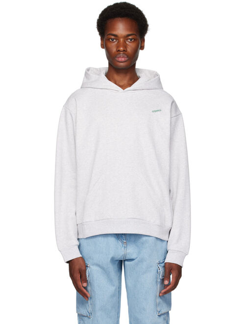 Coperni Gray Printed Hoodie