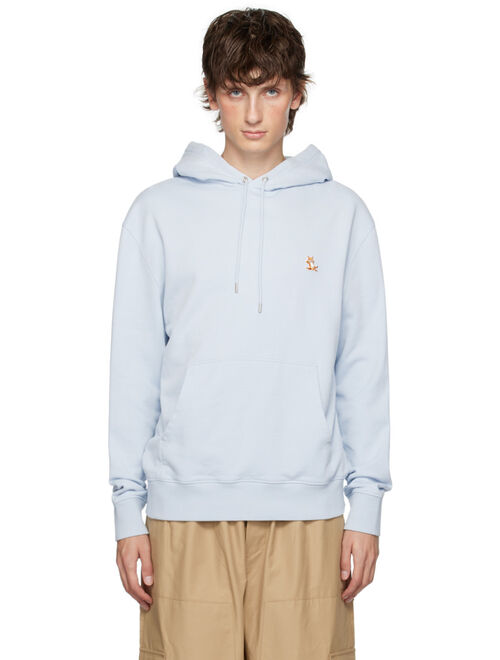 Maison Kitsune Blue Chillax Fox Hoodie