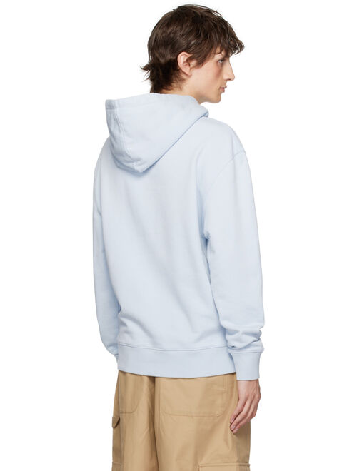 Maison Kitsune Blue Chillax Fox Hoodie