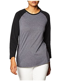 Women's Heathered Baseball Tee