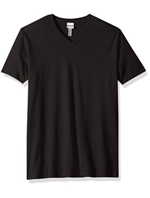 Soffe Men's Short Sleeve V-Neck Tee