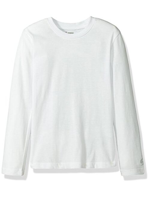 Soffe Girls' Big Long Sleeve Crew