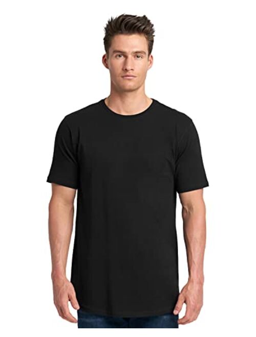 Next Level Apparel Next Level Mens Cotton Long Body Crew (3602)