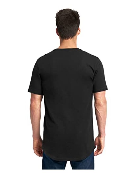 Next Level Apparel Next Level Mens Cotton Long Body Crew (3602)