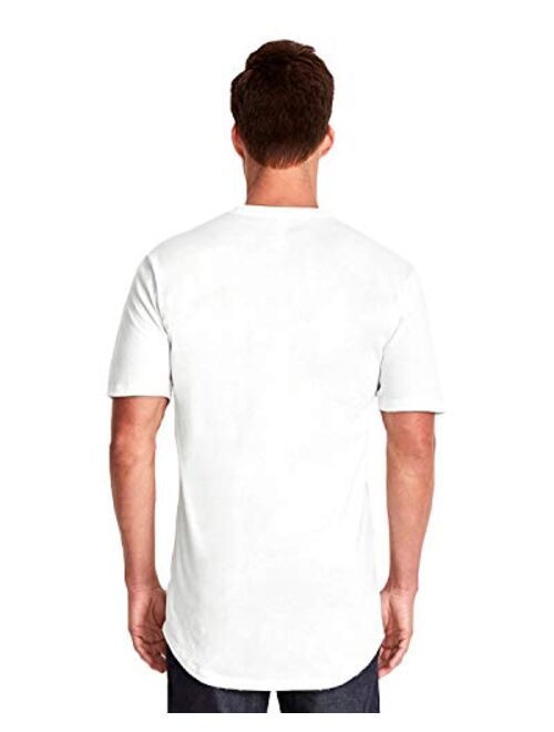 Next Level Apparel Next Level Mens Cotton Long Body Crew (3602)