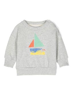 Sail Boat cotton sweatshirt
