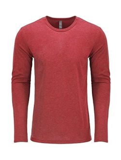 Next Level Apparel Next Level 6071 Men's Tri-Blend Long-Sleeve Crew