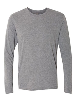 Next Level Apparel Next Level 6071 Men's Tri-Blend Long-Sleeve Crew