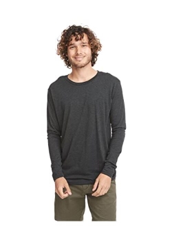 Next Level Apparel Next Level 6071 Men's Tri-Blend Long-Sleeve Crew