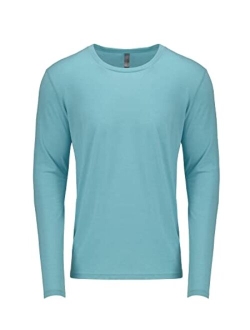 Next Level Apparel Next Level 6071 Men's Tri-Blend Long-Sleeve Crew