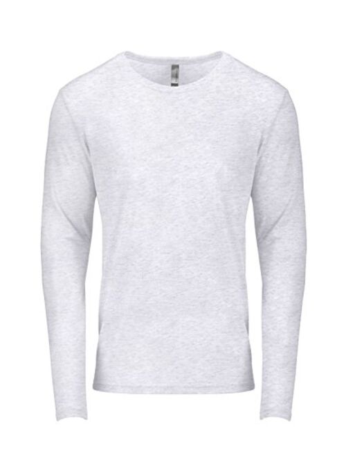 Next Level Apparel Next Level 6071 Men's Tri-Blend Long-Sleeve Crew