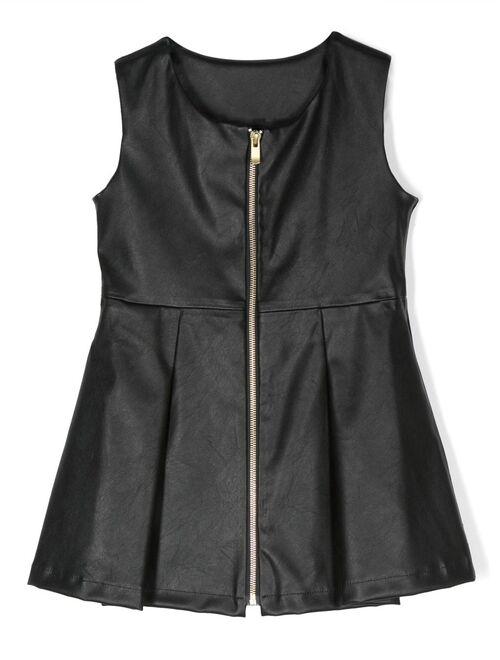 Lapin House front-zip flared dress