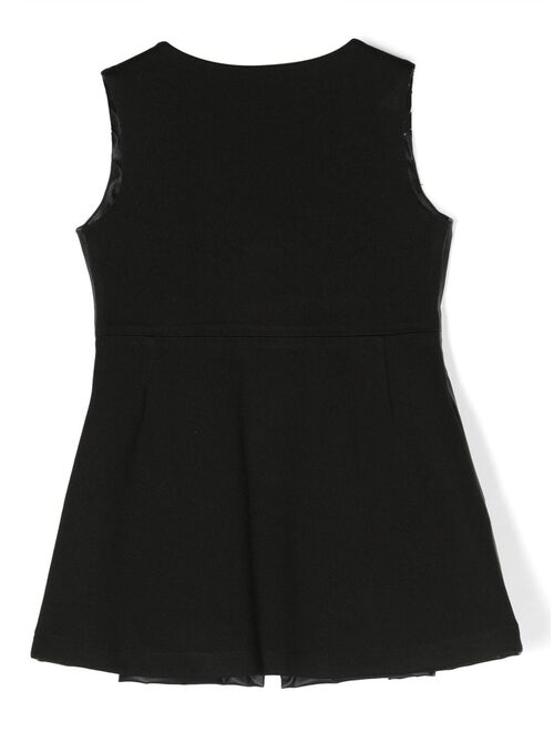 Lapin House front-zip flared dress