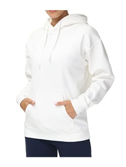 Women's Basic Pullover Hoodie Loose fit Ultra Soft Fleece hooded Sweatshirt With Pockets