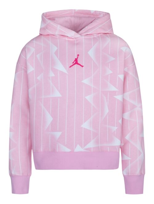 Jordan Big Girls Essentials Printed Pullover Hoodie