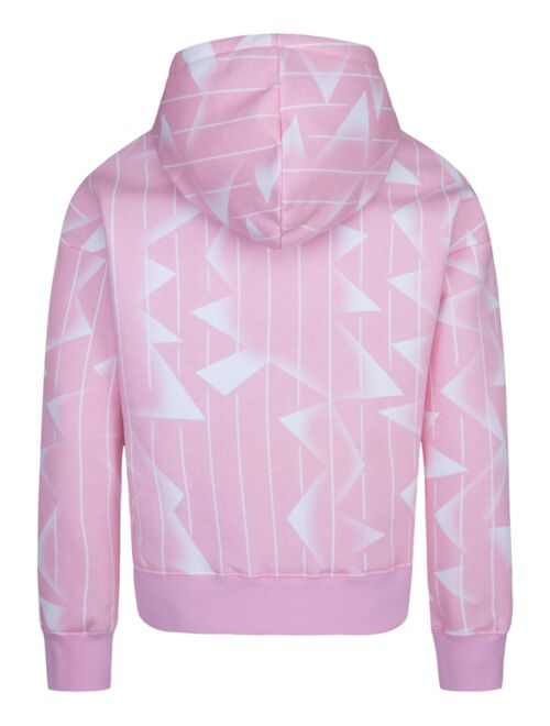 Jordan Big Girls Essentials Printed Pullover Hoodie